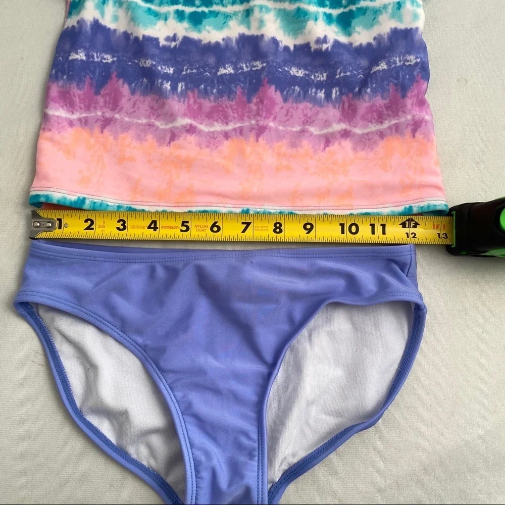 Cat and Jack pastel ombré tankini L=10-12